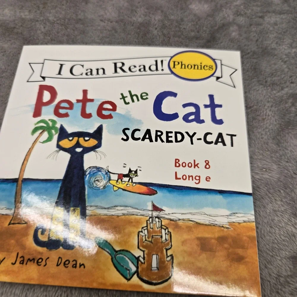 Pete the Cat I Can Read Phonics 12 Book Set James Dean Preschool Kindergarten